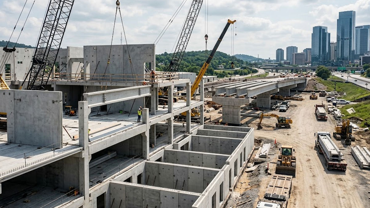 Revolutionizing Tomorrow's Skyline, How Precast Concrete Shapes Modern Infrastructure